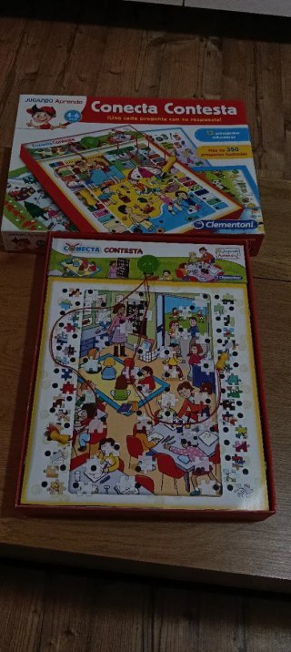 Juego Conecta Contesta Clementoni 4-6 años