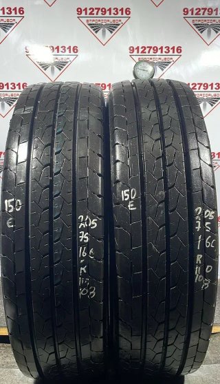 205 75 16C R BRIDGESTONE RUEDA SEMINUEVA OPORTUNID