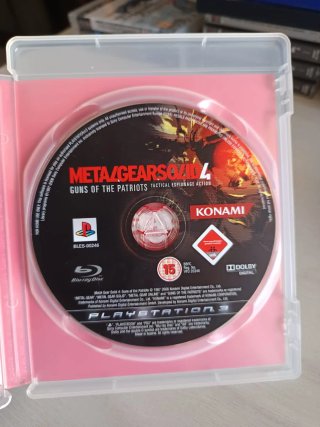 Metal Gear Solid 4 PS3 Completo