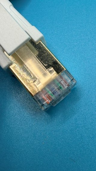 Cabo de Rede Ethernet CAT8 Branco