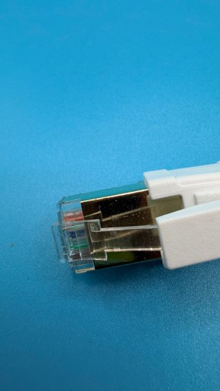 Cabo de Rede Ethernet CAT8 Branco