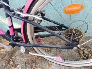 Bicicleta infantil 16 azul y rosa Btwin