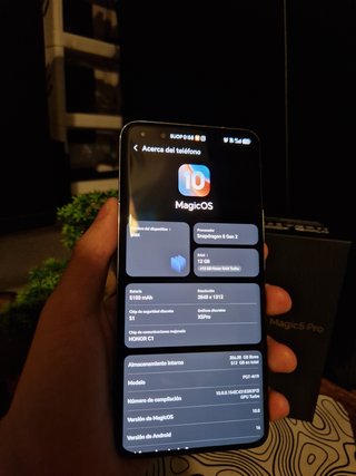 Honor Magic 5 Pro 512GB Negro