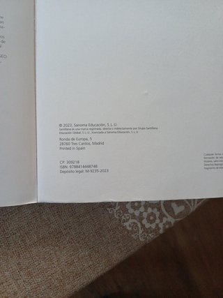 Libro de texto Lengua Castellana y Literatura