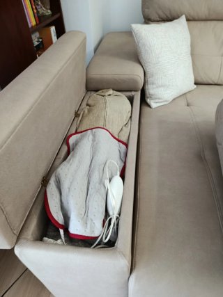 Sofá chaise longue 3m reclinable motorizado