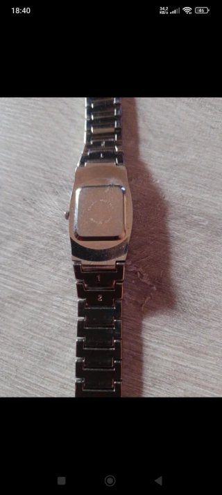Reloj Calvin Klein Mujer Plata y Blanco