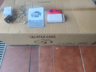 Coche Batería Bebé Rojo