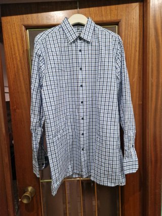Lote 8 Camisas Cuadros Talla 40-41 nuevas.