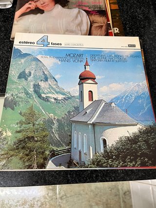Vinilo Mozart 4 Fases Serie Conciertos