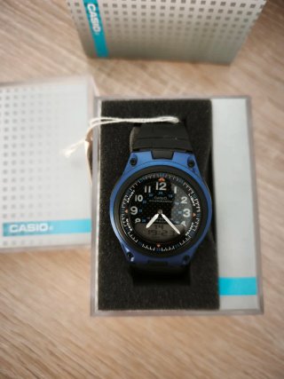 Reloj Casio Analógico-Digital Azul