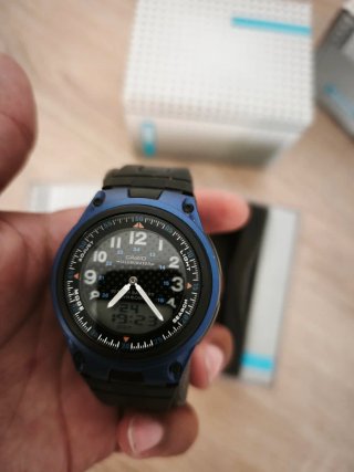 Reloj Casio Analógico-Digital Azul