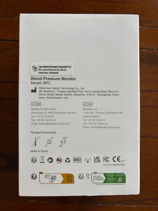 Tensiometro Checkme BP2 con electrocardiograma