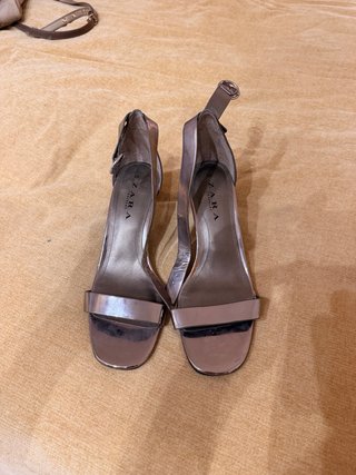 Sandalias Zara Tacon Talla 39