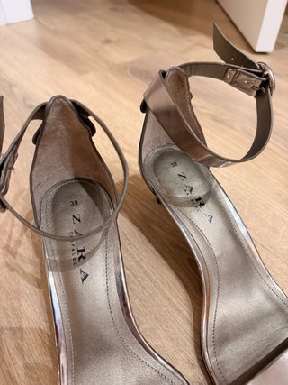 Sandalias Zara Tacon Talla 39
