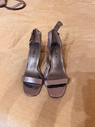 Sandalias Zara Tacon Talla 39