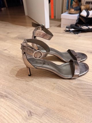 Sandalias Zara Tacon Talla 39