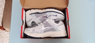 Nike Vomero S Zapatillas Plata y Blanco