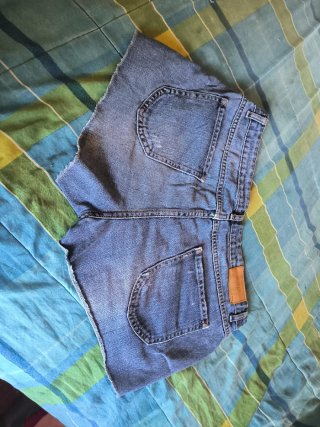 Pantalón corto vaquero mujer Zara