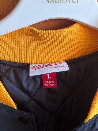 Chaqueta Bomber Lakers Mitchell & Ness Talla L
