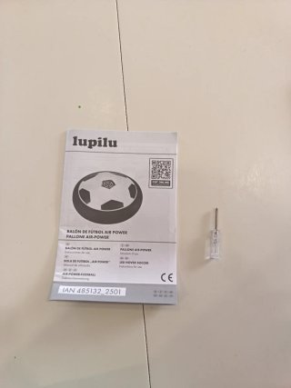 Balón fútbol Lupilu Air Power LED