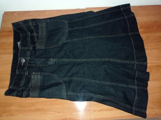 Falda Camaieu Talla 40 Azul