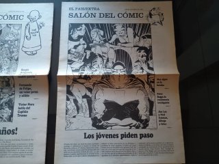 2 Periódicos 1996 y 1997 salón comic