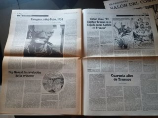 2 Periódicos 1996 y 1997 salón comic