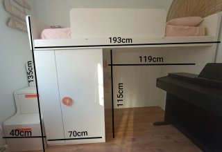 Habitación juvenil completa