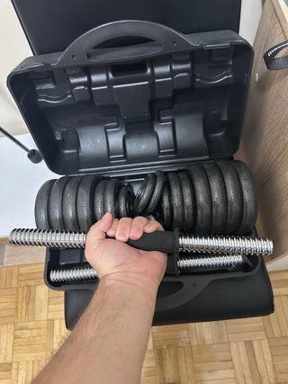 Set Mancuernas Hierro 30kg