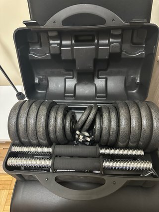 Set Mancuernas Hierro 30kg