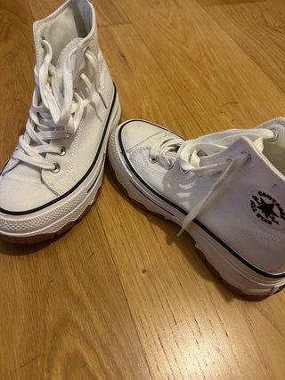 Converse All Star Blancas Mujer Talla 38