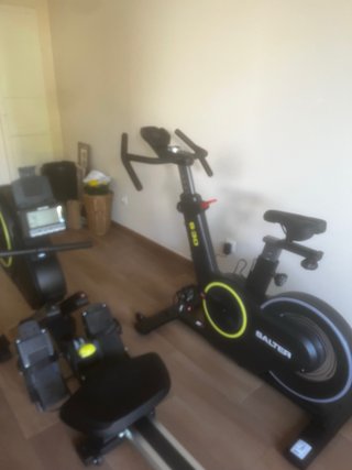 Bicicletta Spinning e Vogatore Salter