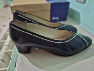 Lote de Zapatos de tacón negros talla 38
