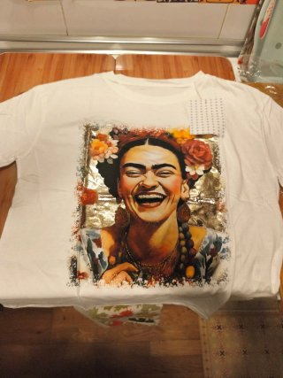 Camiseta Frida Kahlo VICBEE Multicolor Talla Única