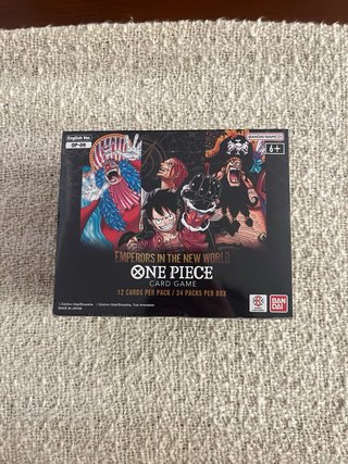 One Piece Card Game OP-09 Caja Sellada