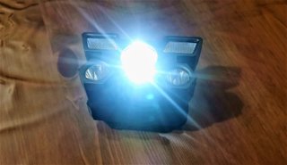 Linterna frontal LED. , Nueva.