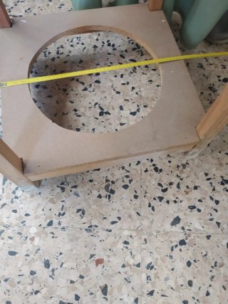 Mesa camilla antigua