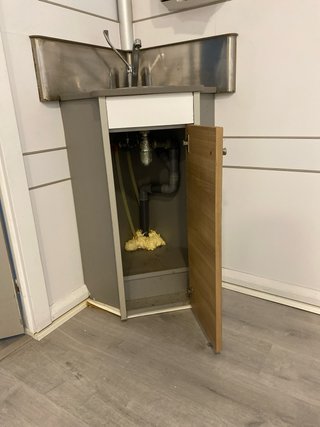 Lavabo de esquina con mueble, 5 disponibles