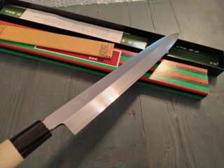 ​Kiya Yanagiba 300mm – Acciaio Ginsan (Gingami 3)