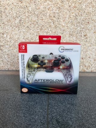 NUEVO Mando Nintendo Afterglow Prismatic