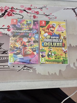Mario Kart 8 Deluxe PRECINTADO + Mario Bros switch