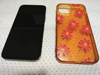 iPhone 12 Pro Gris oscuro 128 GB y cargador.