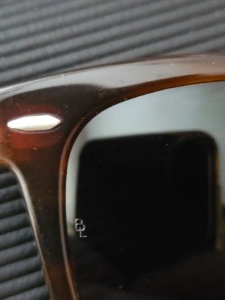 Ray-Ban B&L Wayfarer 5022 Carey con funda