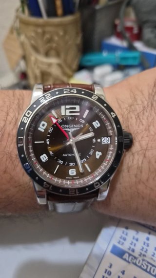 Reloj Longines Admiral GMT Acero Automático