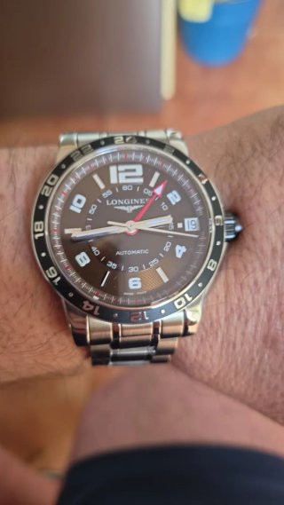 Reloj Longines Admiral GMT Acero Automático