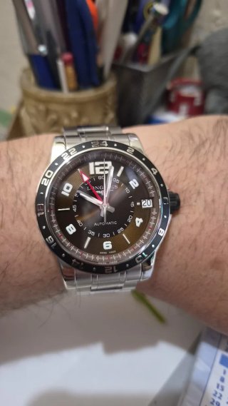Reloj Longines Admiral GMT Acero Automático