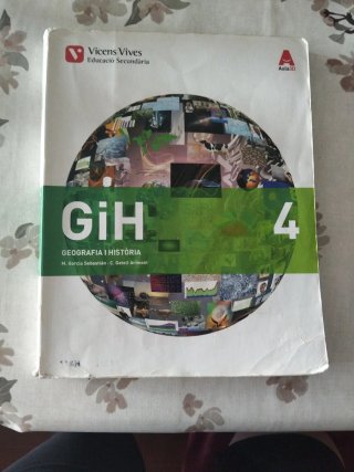 Libro de geografía i historia 4Eso