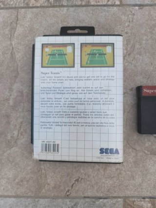 Super Tennis - Sega Master System