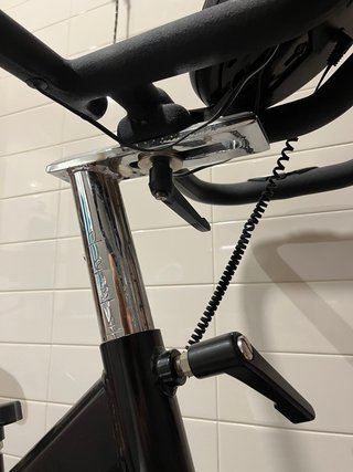 Bicicleta Spinning Diadora Negra