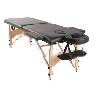 Mesa de Masaje Plegable Negra